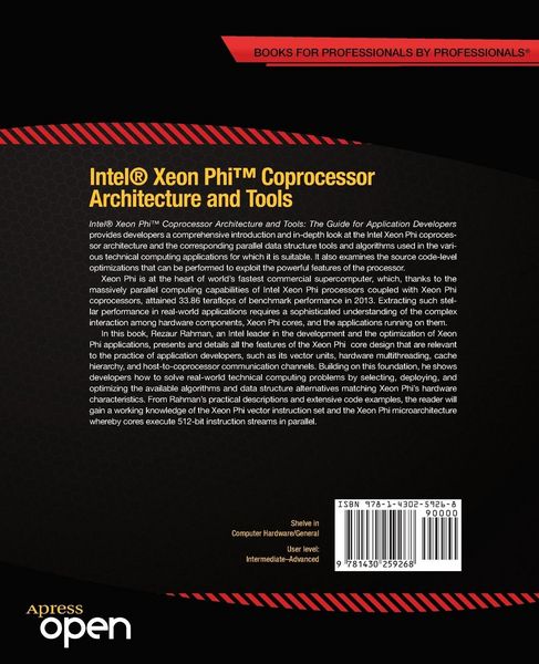 Produktbild: Intel Xeon Phi Coprocessor Architecture and Tools