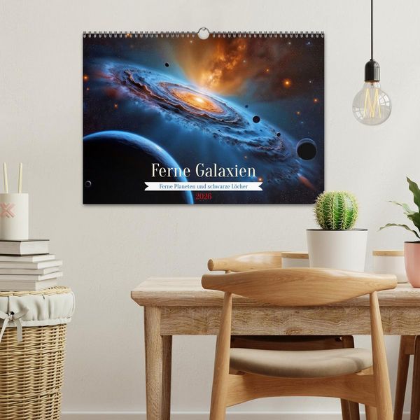 Produktbild: Ferne Galaxien (Wandkalender 2026 DIN A3 quer), CALVENDO Monatskalender