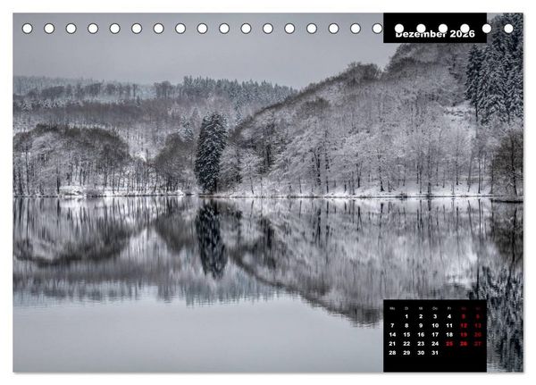 Produktbild: Malerisches Sauerland (Tischkalender 2026 DIN A5 quer), CALVENDO Monatskalender