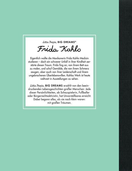 Produktbild: Frida Kahlo &ndash; Little People, BIG DREAMS (Deutsche Ausgabe)