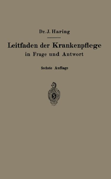 Produktbild: Leitfaden der Krankenpflege in Frage und Antwort