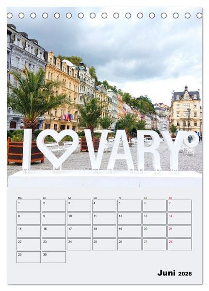 Produktbild: Tschechiens Highlights (Tischkalender 2026 DIN A5 hoch), CALVENDO Monatskalender