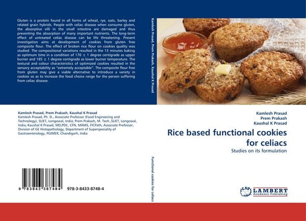 Produktbild: Rice based functional cookies for celiacs