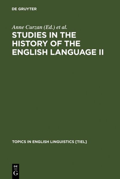 Produktbild: Studies in the History of the English Language II