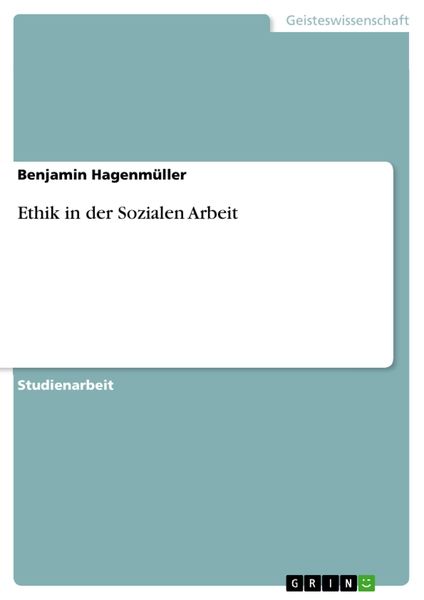 Produktbild: Ethik in der Sozialen Arbeit