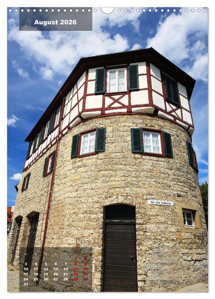 Produktbild: Kulturstadt Schw&auml;bisch Hall (Wandkalender 2026 DIN A3 hoch), CALVENDO Monatskalender