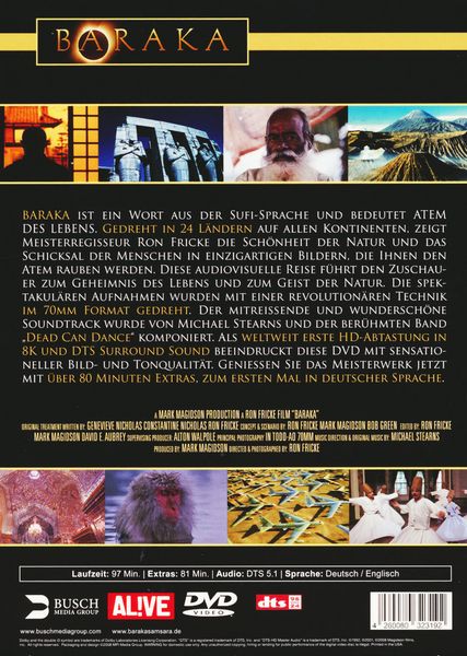 Produktbild: Baraka [SE] [2 DVDs]