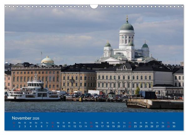 Produktbild: Helsinki im Auge des Fotografen (Wandkalender 2026 DIN A3 quer), CALVENDO Monatskalender