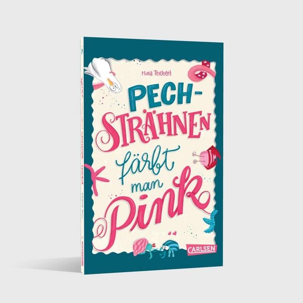 Produktbild: Pechstr&auml;hnen f&auml;rbt man pink