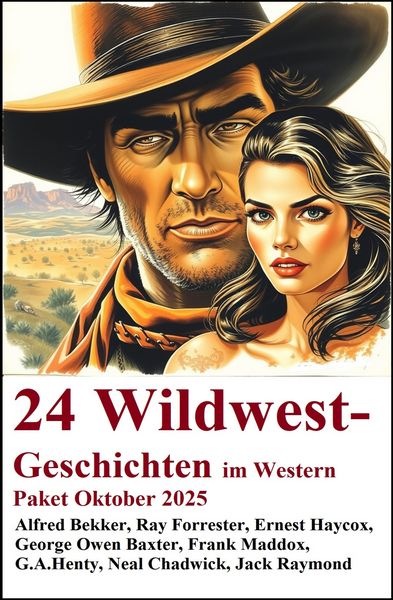 Produktbild: 24 Wildwest-Geschichten im Western Paket Oktober 2025