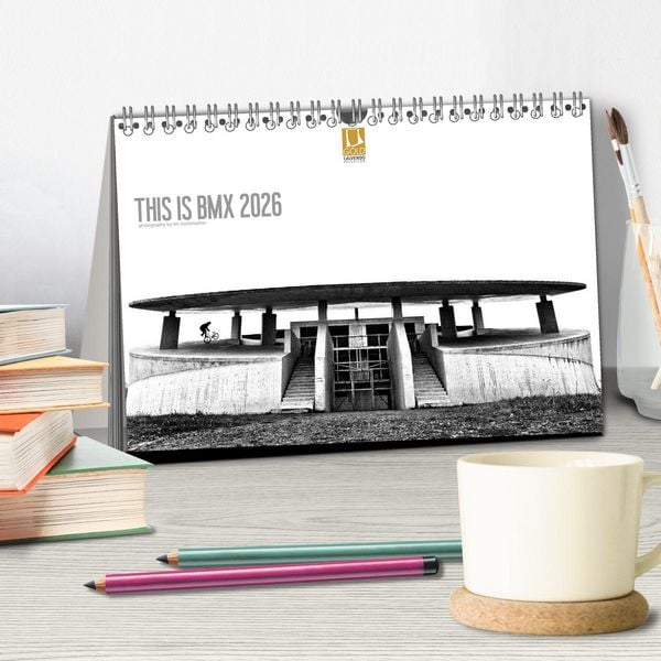 Produktbild: THIS IS BMX 2026 (Tischkalender 2026 DIN A5 quer), CALVENDO Monatskalender