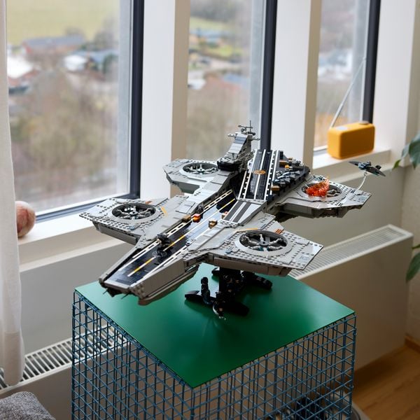 Produktbild: LEGO ǀ Marvel 76354 S.H.I.E.L.D.-Helicarrier, Modellbau f&uuml;r Erwachsene