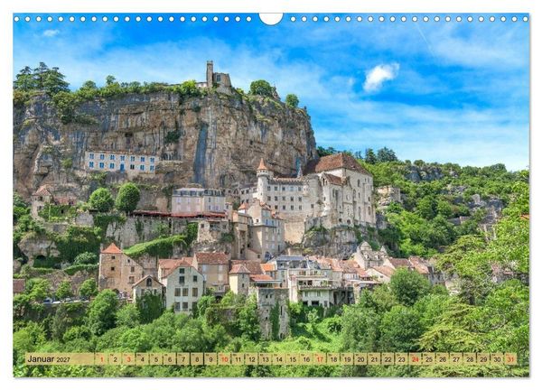 Produktbild: Bonjour Gascogne (Wandkalender 2027 DIN A3 quer), CALVENDO Monatskalender