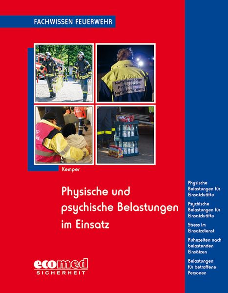 Produktbild: Physische und psychische Belastungen im Einsatz