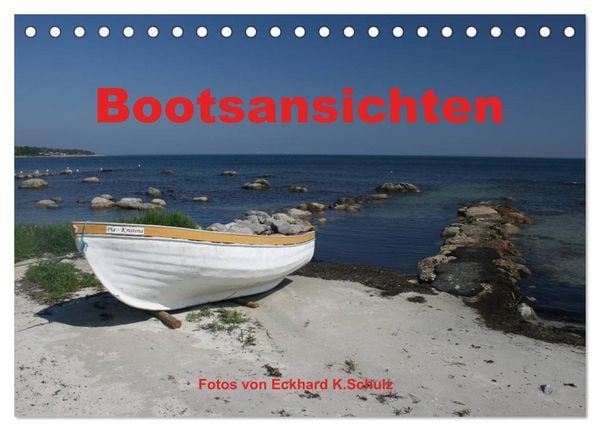 Produktbild: Bootsansichten (Tischkalender 2026 DIN A5 quer), CALVENDO Monatskalender