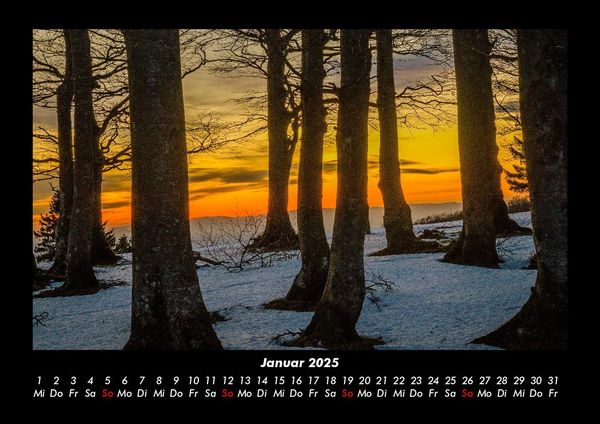 Produktbild: Sonnenuntergang 2025 Fotokalender DIN A3