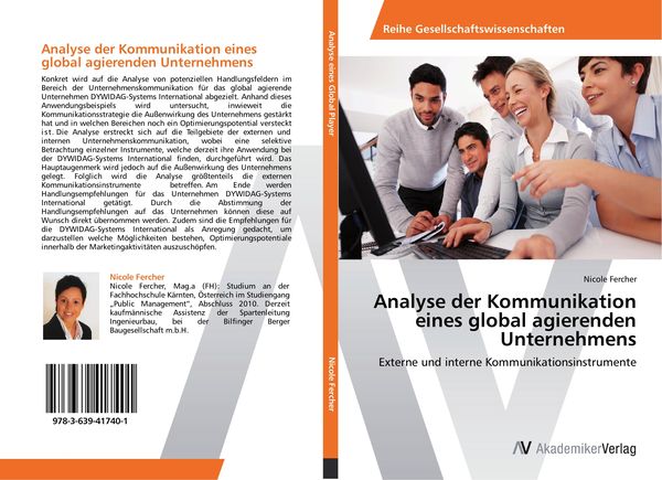 Produktbild: Analyse der Kommunikation eines global agierenden Unternehmens