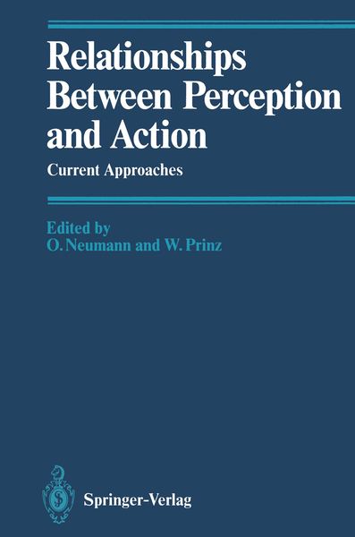 Produktbild: Relationships Between Perception and Action
