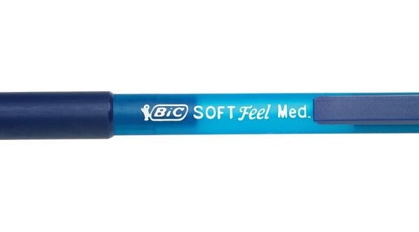 Produktbild: BIC Kugelschreiber Soft Feel 0.4mm blau, 3er Set