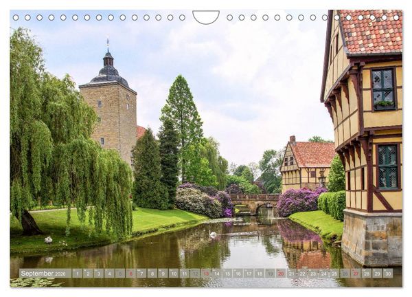 Produktbild: M&uuml;nsterland - Vielf&auml;ltige Sch&ouml;nheit (Wandkalender 2026 DIN A4 quer), CALVENDO Monatskalender