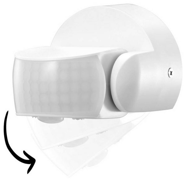 Produktbild: LEDmaxx IB121 Decke, Wand Bewegungsmelder 360&deg; Wei&szlig; IP65