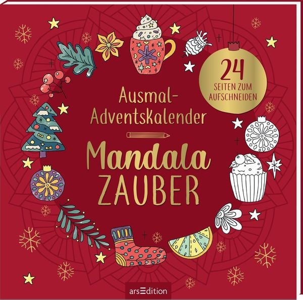 Ausmal-Adventskalender Mandala-Zauber