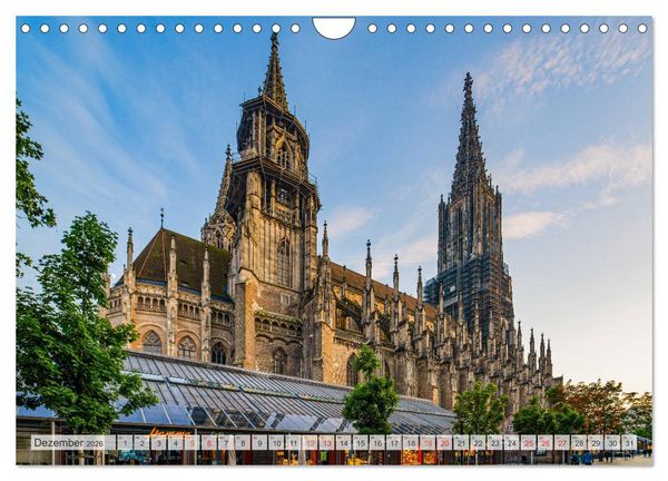 Produktbild: Ulm Impressionen (Wandkalender 2026 DIN A4 quer), CALVENDO Monatskalender