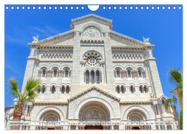 Produktbild: Monaco - Diamant am Mittelmeer (Wandkalender 2026 DIN A4 quer), CALVENDO Monatskalender