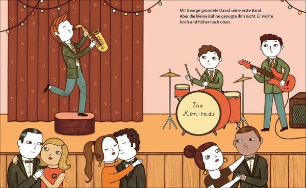 Produktbild: David Bowie &ndash; Little People, BIG DREAMS (Deutsche Ausgabe)