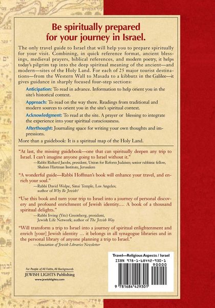 Produktbild: Israel-A Spiritual Travel Guide (2nd Edition)