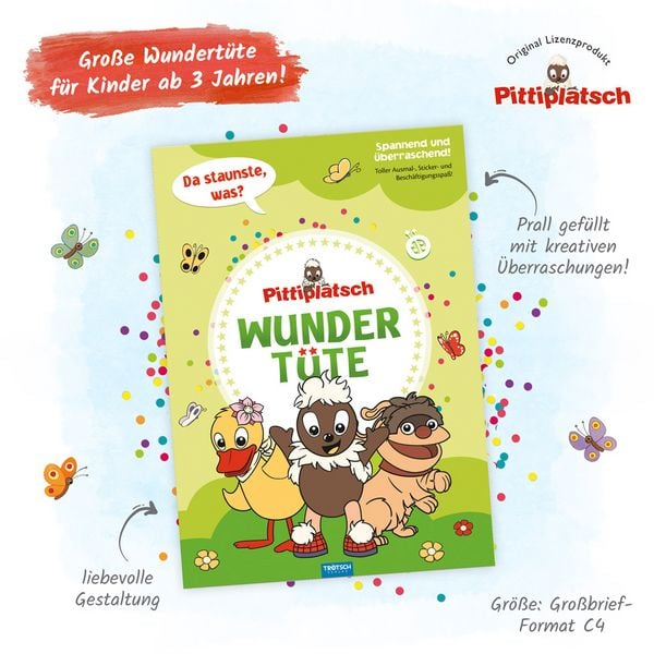 Produktbild: Tr&ouml;tsch Unser Sandm&auml;nnchen Wundert&uuml;te Pittiplatsch