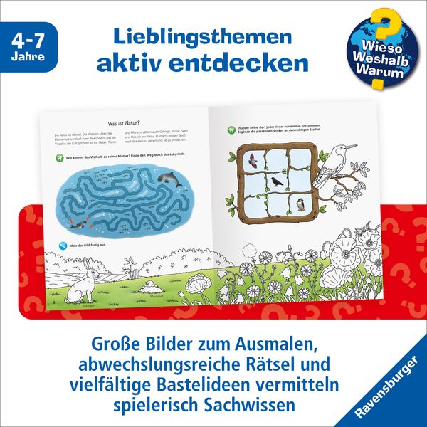 Produktbild: Wieso? Weshalb? Warum? aktiv-Heft - Natur