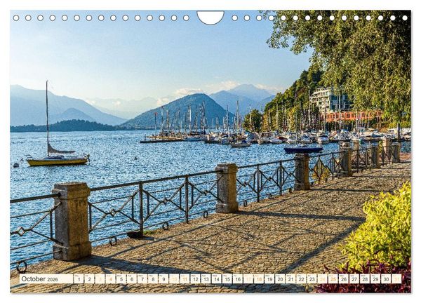 Produktbild: Lake Maggiore - Breathtaking landscapes (Wall Calendar 2026 DIN A4 landscape), CALVENDO 12 Month Wall Calendar