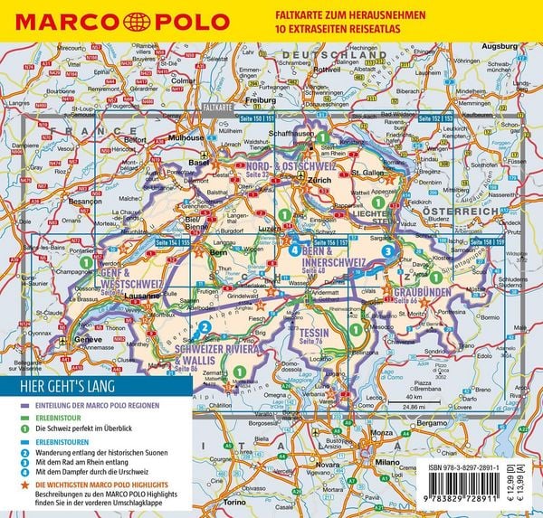 Produktbild: MARCO POLO Reisef&uuml;hrer Schweiz