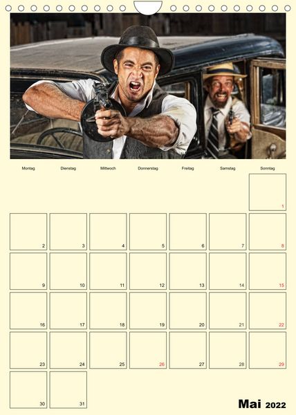 Produktbild: Die 20er Jahre. Gangster, Frauen und Kanonen (Wandkalender 2022 DIN A4 hoch)