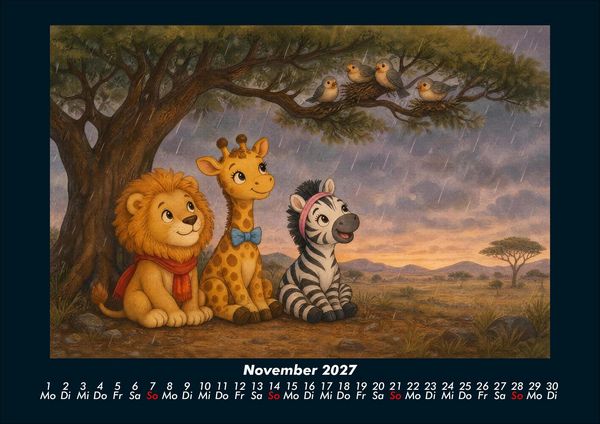 Produktbild: Buschi - K&ouml;nig der Tiere 2027 Fotokalender DIN A4