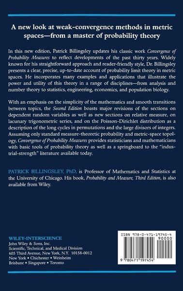 Produktbild: Convergence of Probability Mea
