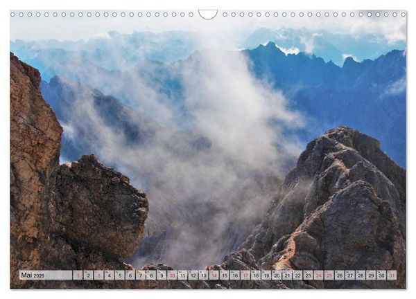 Produktbild: Zugspitze - Der h&ouml;chste Berg Deutschlands (Wandkalender 2026 DIN A3 quer), CALVENDO Monatskalender