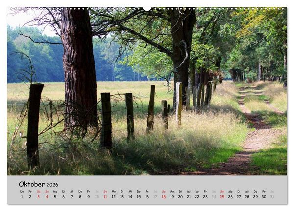 Produktbild: Sehnsucht Natur (hochwertiger Premium Wandkalender 2026 DIN A2 quer), Kunstdruck in Hochglanz
