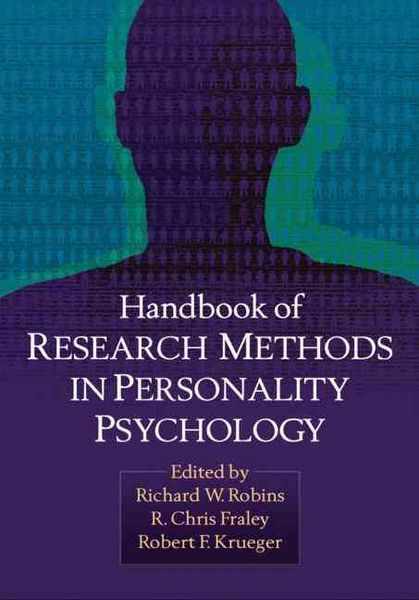 Produktbild: Handbook of Research Methods in Personality Psychology