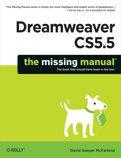 Produktbild: Dreamweaver CS5.5: The Missing Manual