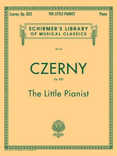 Produktbild: Little Pianist, Op. 823 (Complete)