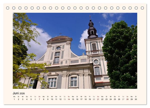 Produktbild: Breslau - Schlesiens Herz an der Oder (Tischkalender 2026 DIN A5 quer), CALVENDO Monatskalender