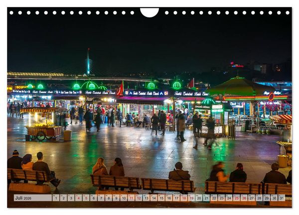Produktbild: Istanbul - Im Schnittpunkt von Kulturen und Kontinenten (Wandkalender 2026 DIN A4 quer), CALVENDO Monatskalender
