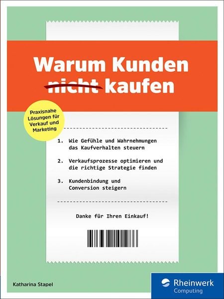 Produktbild: Warum Kunden (nicht) kaufen