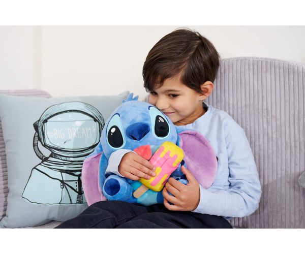 Produktbild: Disney Stitch mit Eis am Stiel, 25cm