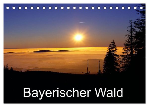 Produktbild: Bayerischer Wald (Tischkalender 2026 DIN A5 quer), CALVENDO Monatskalender