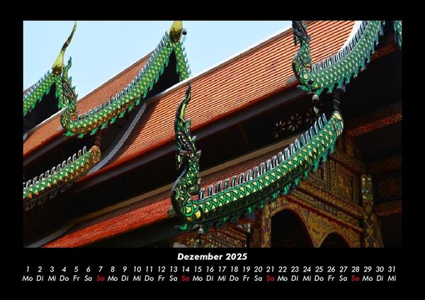 Produktbild: Tempel unserer Erde 2025 Fotokalender DIN A3