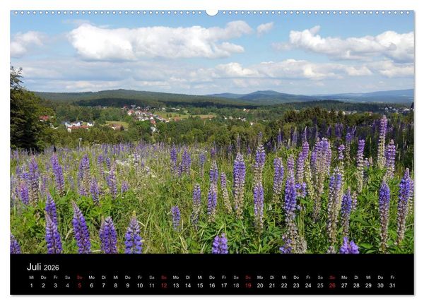 Produktbild: Rund um den Ochsenkopf (hochwertiger Premium Wandkalender 2026 DIN A2 quer), Kunstdruck in Hochglanz