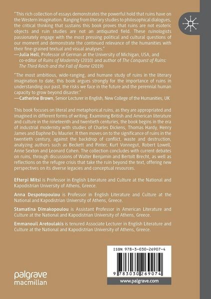Produktbild: Ruins in the Literary and Cultural Imagination